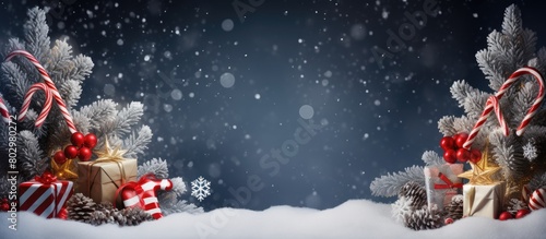 A festive Christmas backdro...