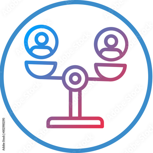 Inequality Icon Style