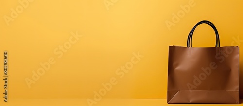 A brown bag with an eco fri...