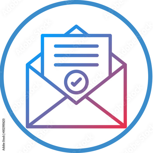 Absentee Voting Icon Style