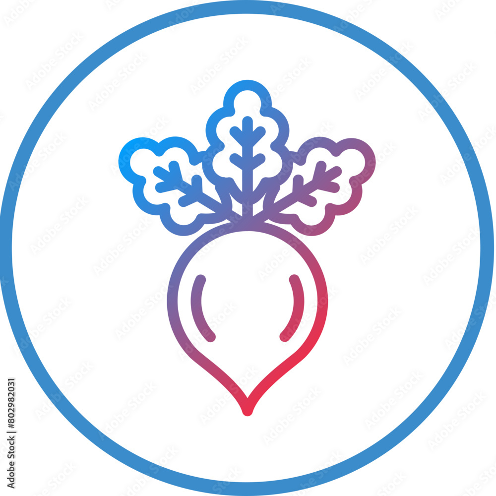 Beet Icon Style Beet Icon Style
