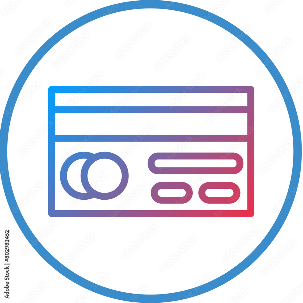 Credit Card Icon Style Credit Card Icon Style