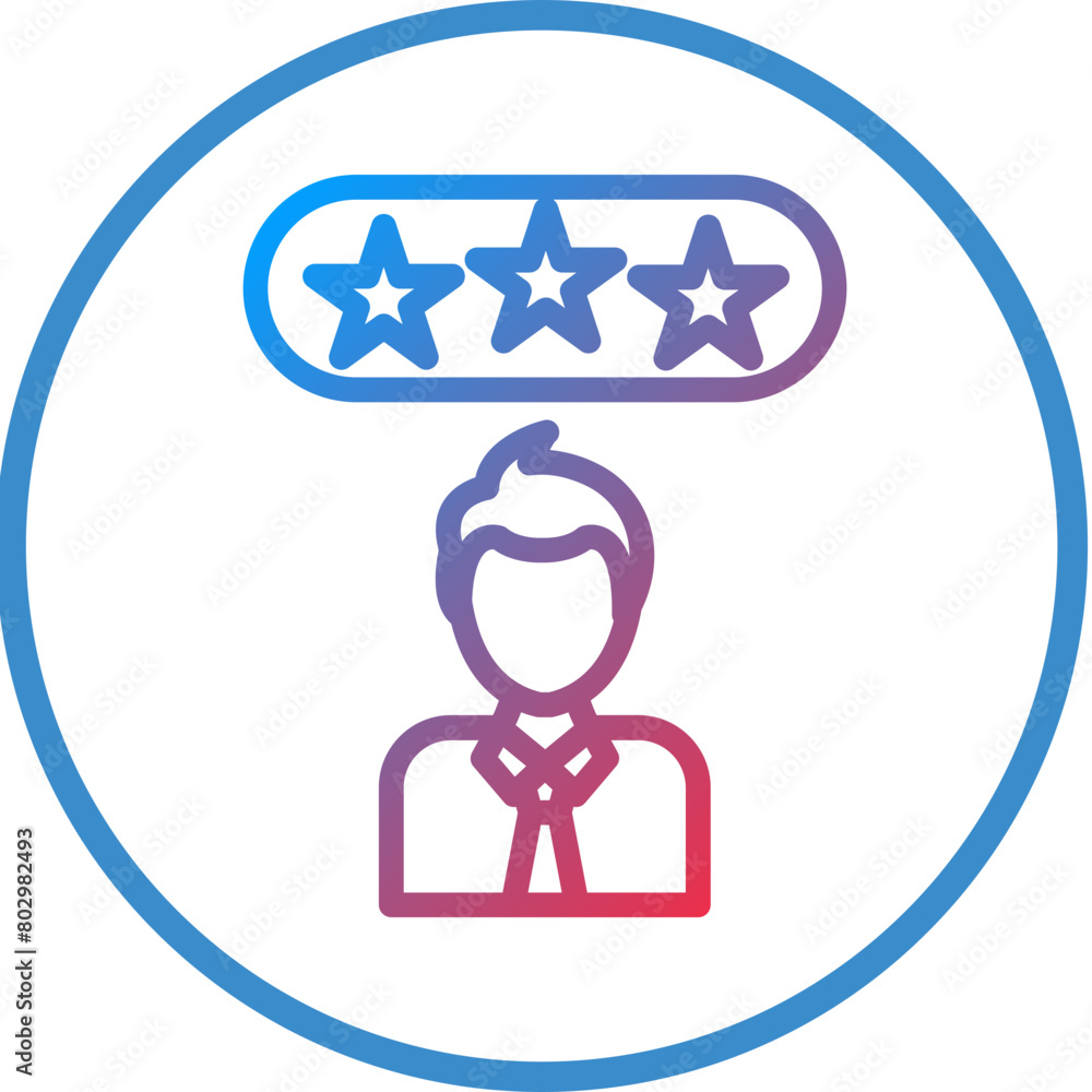 Customer Review Icon Style Customer Review Icon Style