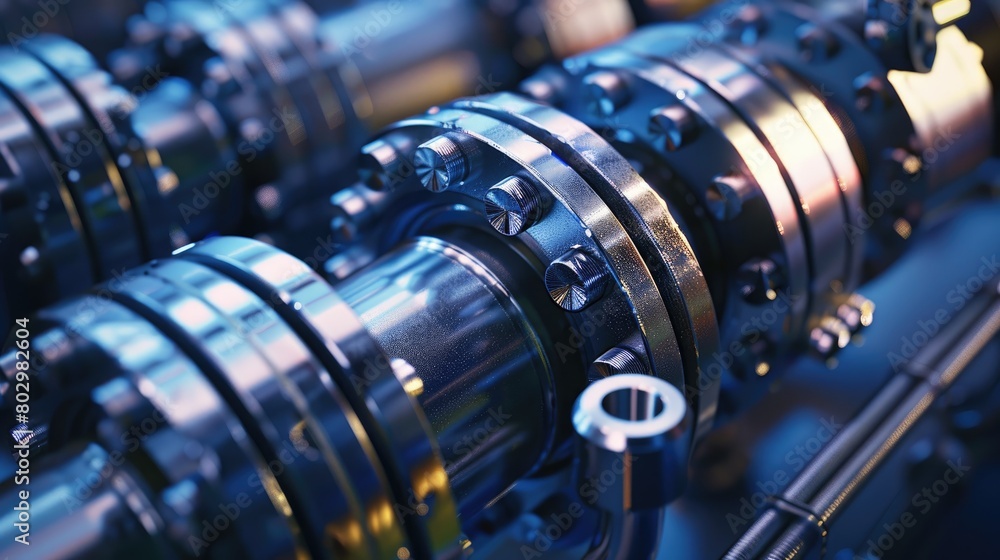 Pipeline valves section close-up. Technological background for the gas, oil or pipe industry. Pipeline valves section close-up. Technological background for the gas, oil or pipe industry.