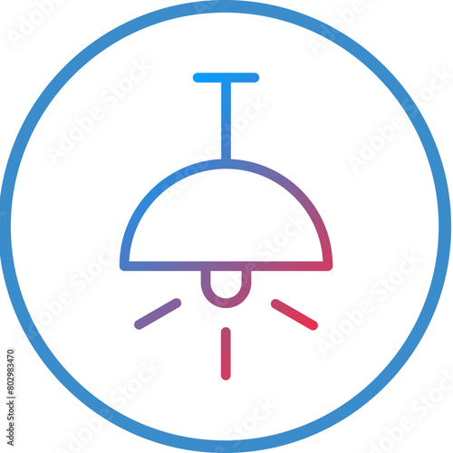 Pendant Light Icon Style