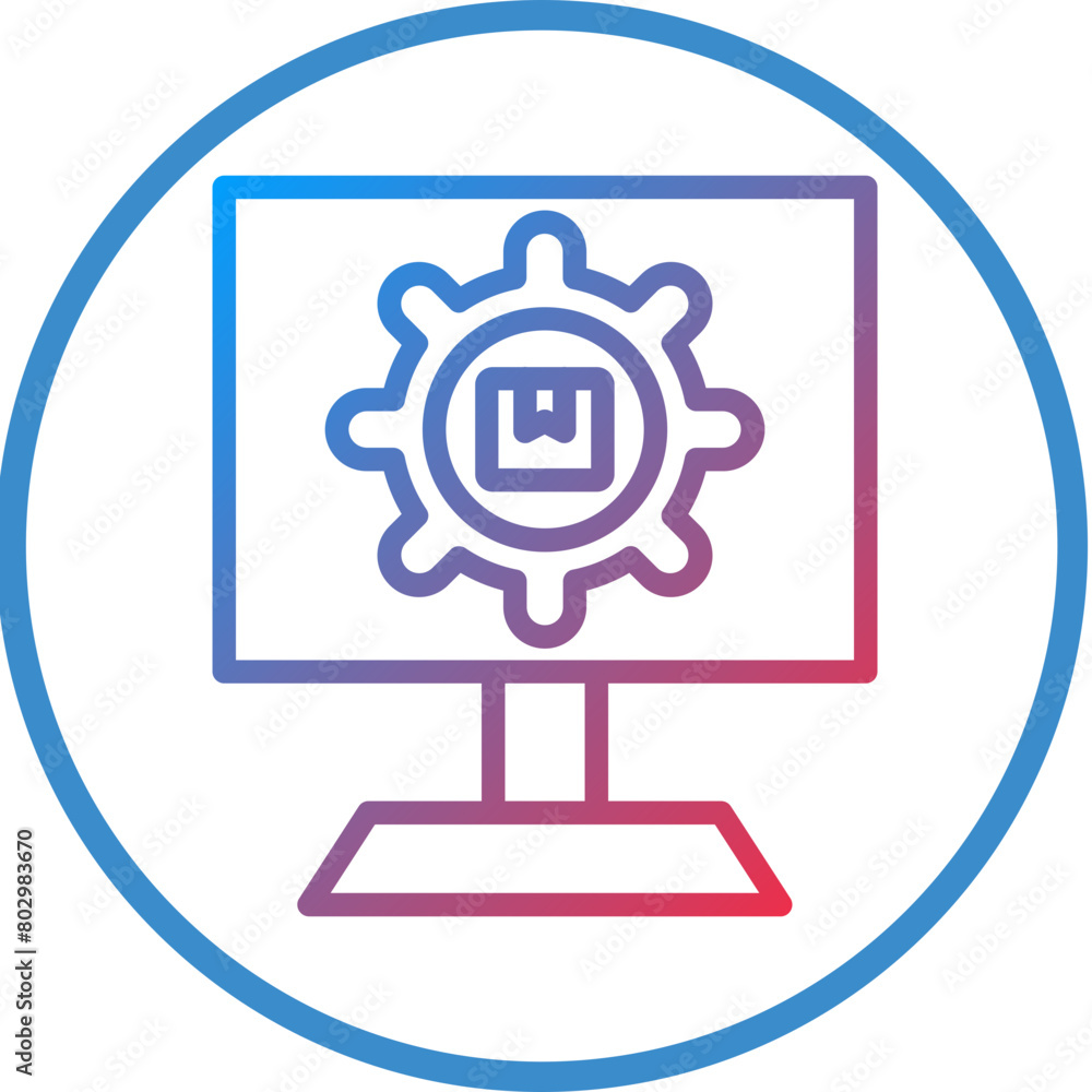 Computer Aided Manufacturing Icon Style Computer Aided Manufacturing Icon Style