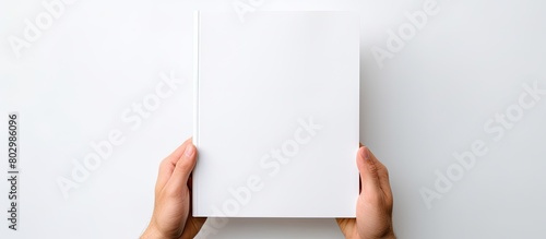 A copy space image of a whi...