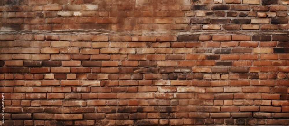 A brick wall with empty space available for inserting images. with copy space image. Place for adding text or design A brick wall with empty space available for inserting images. with copy space image. Place for adding text or design