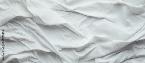 A crumpled white paper crea...