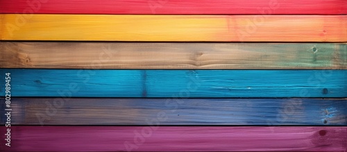 A colored wooden board mean...
