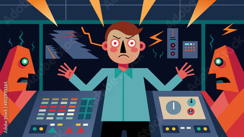 As the fearbased control switchboard hums with activity a sense of unease and tension permeates the air a reminder of the power being wielded behind.