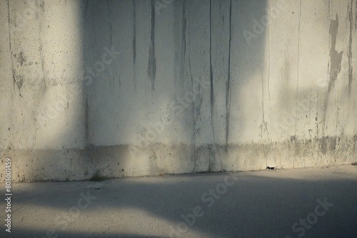 wall with concrete wall