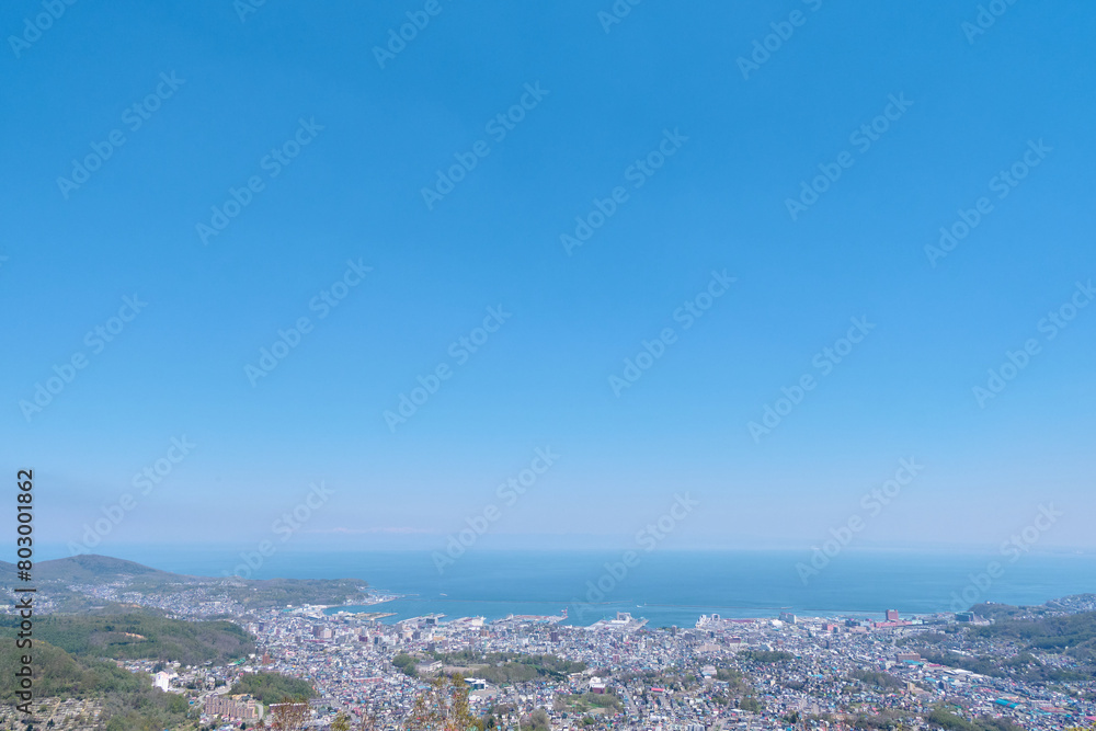 小樽市天狗山からの眺望 / View from Mt. Tengu, Otaru City