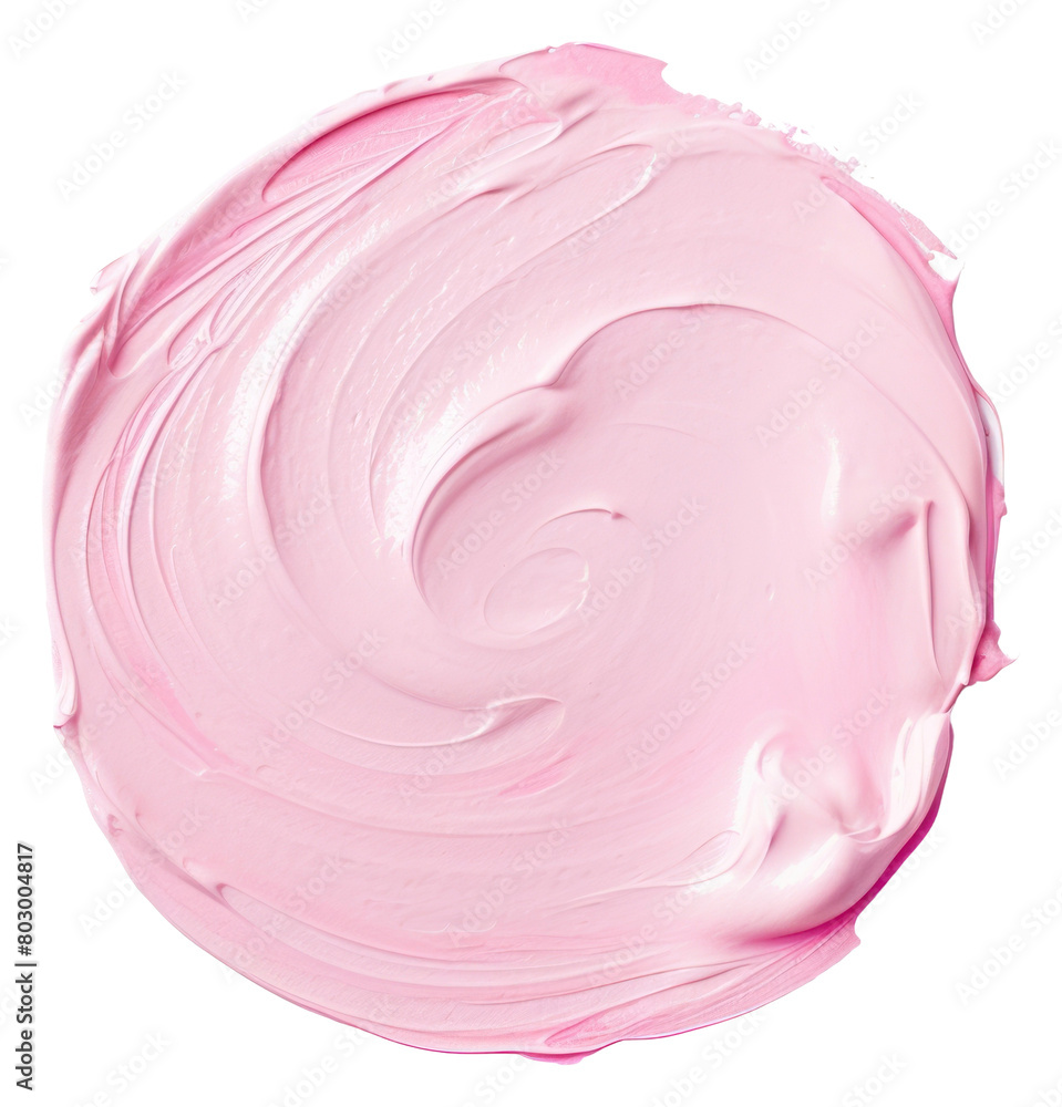 PNG Pink and white flat paint brush stroke cream pink white background PNG Pink and white flat paint brush stroke cream pink white background