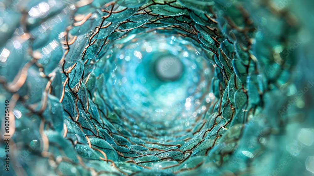 custom made wallpaper toronto digitalInside view of a decorative object.