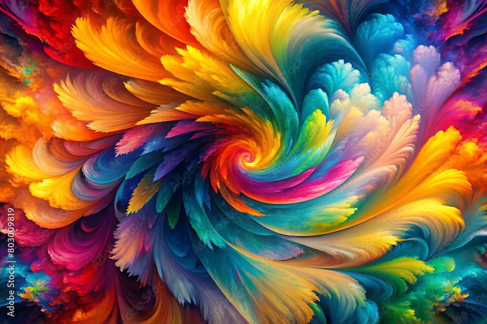 An artistic, abstract background with bold colors and dynamic patterns, creating a vibrant and eye-catching setting for creative or design-oriented products An artistic, abstract background with bold colors and dynamic patterns, creating a vibrant and eye-catching setting for creative or design-oriented products