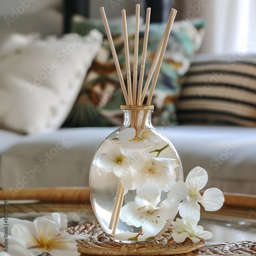 Romantic Home Oasis Perfume for the Home Aromatic Reed Diffuser photo