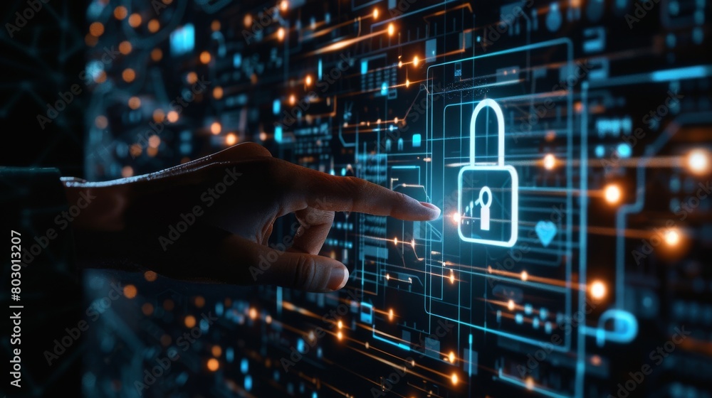 Develop secure connections for technology access and privacy, utilizing hacker protection and security software to manage user privacy and ensure data security in confidential environments.
