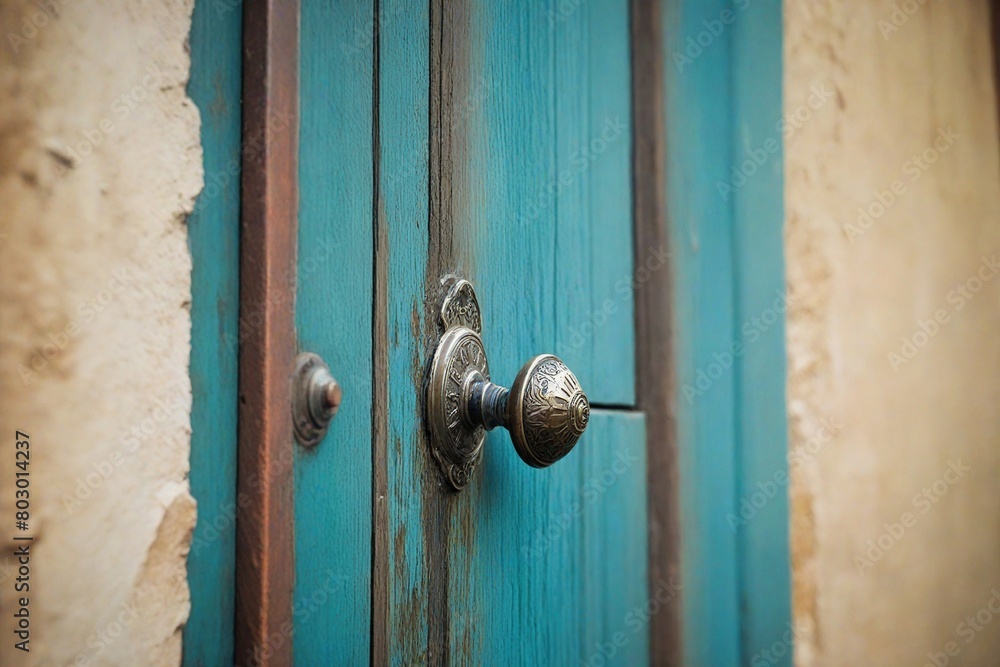 Obraz premium old wooden door