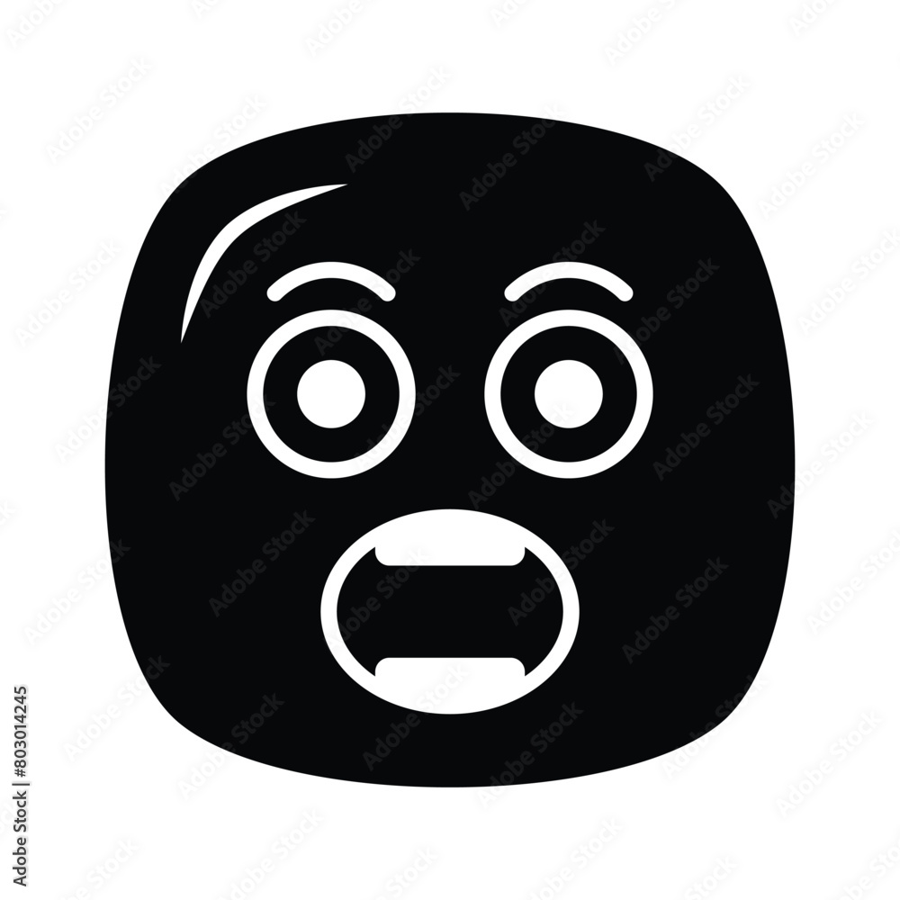 Oh My God expression emoji vector design, editable vector Oh My God expression emoji vector design, editable vector