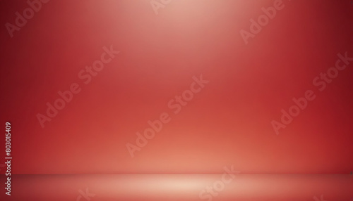 studio background featuring a red color  add a touch of subtle shimmer or a gradient transitions  added depth