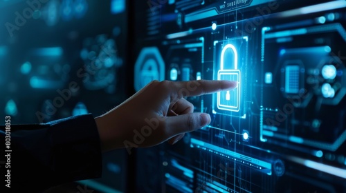 Enhance digital lock security within secure browsing environments, utilizing trust protocols and password encryption to safeguard user privacy and cyber audit compliance.