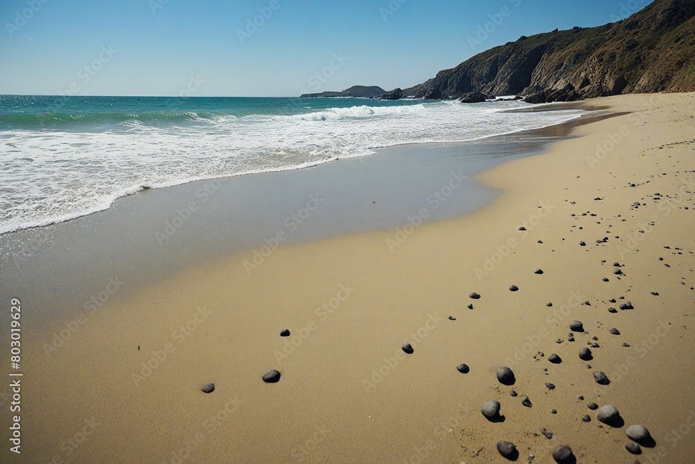 beach and sea