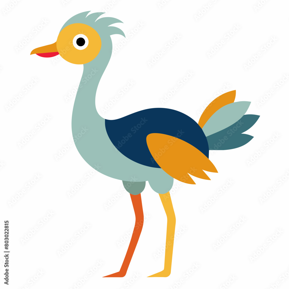 Ostrich vector art Ostrich vector art
