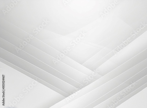 Grey white abstract background paper shine and layer element for presentation design.