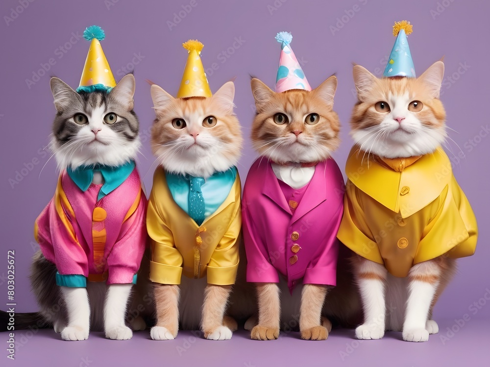 cats in suits cats in suits