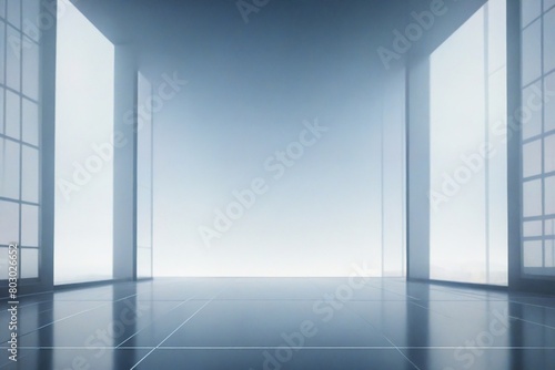 empty room with window