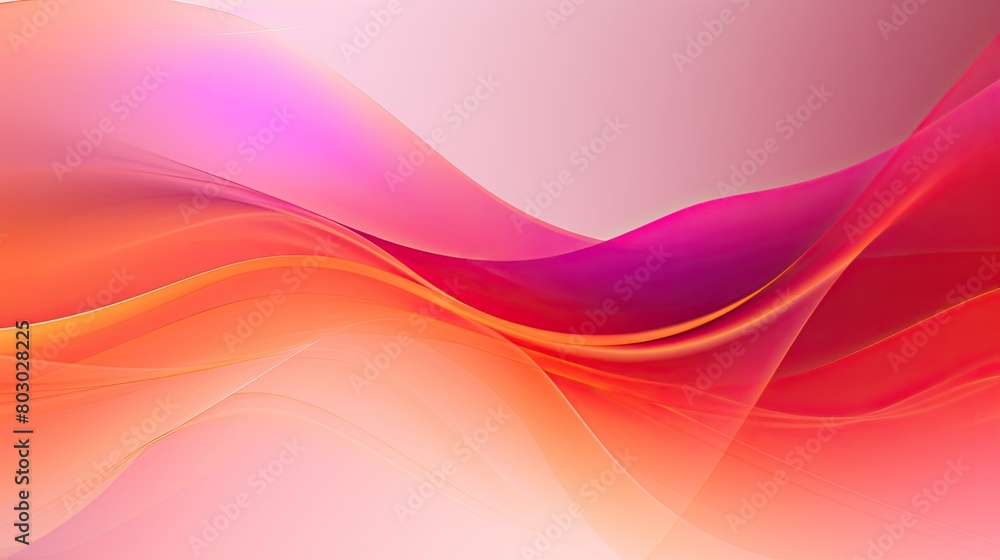 Abstract flow background with neon pink and orange gradients Abstract flow background with neon pink and orange gradients