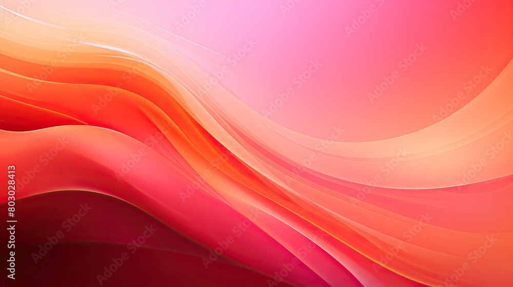 Abstract flow background with neon pink and orange gradients Abstract flow background with neon pink and orange gradients