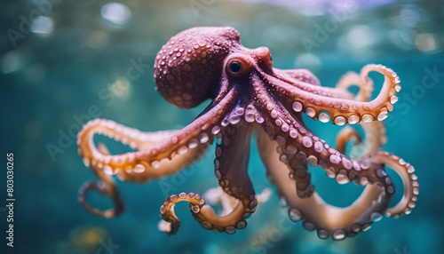 octopus on the sea photo
