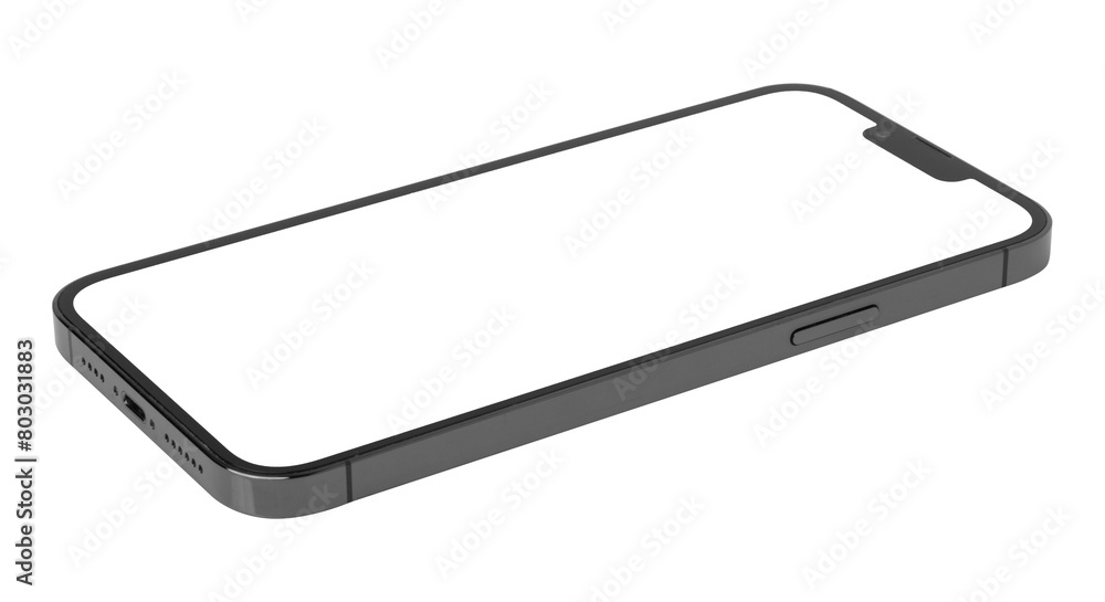 mobile mockup blank screen isolated with clipping path on background mobile mockup blank screen isolated with clipping path on background