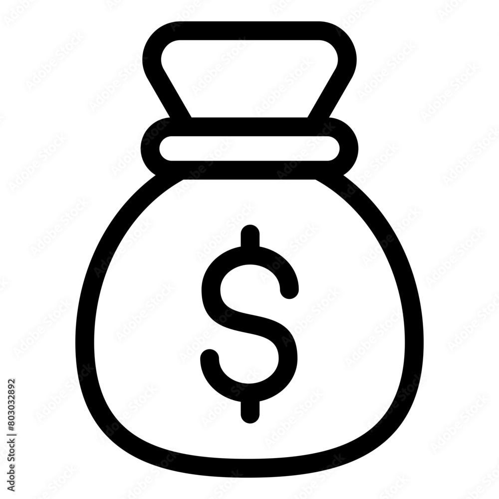 Sack Dollar Icon Element For Design Sack Dollar Icon Element For Design