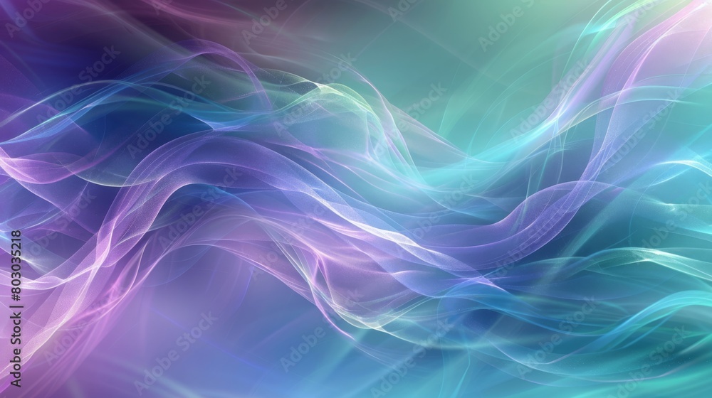 Mesmerizing abstract background with a dynamic blend of blue, purple, and green in a chaotic wave pattern Mesmerizing abstract background with a dynamic blend of blue, purple, and green in a chaotic wave pattern