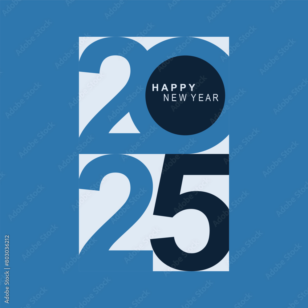 2025 typography design concept.Happy new year 2025 cover design with stylish and nice colors for banners, posters and greetings. 2025 typography design concept.Happy new year 2025 cover design with stylish and nice colors for banners, posters and greetings.