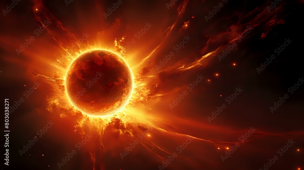 Cosmic Sun: A Glimpse of the Star in the Expansive Space Cosmic Sun: A Glimpse of the Star in the Expansive Space