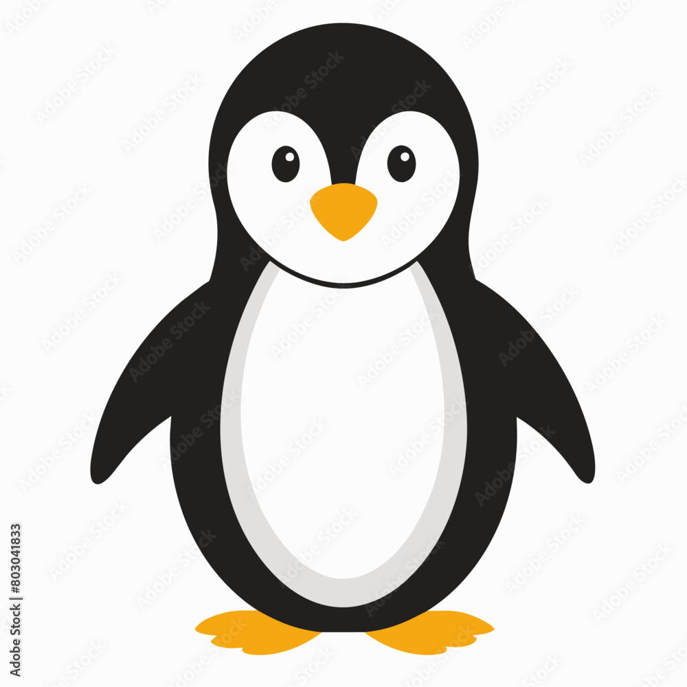 Penguin vector art illustration (31) Penguin vector art illustration (31)