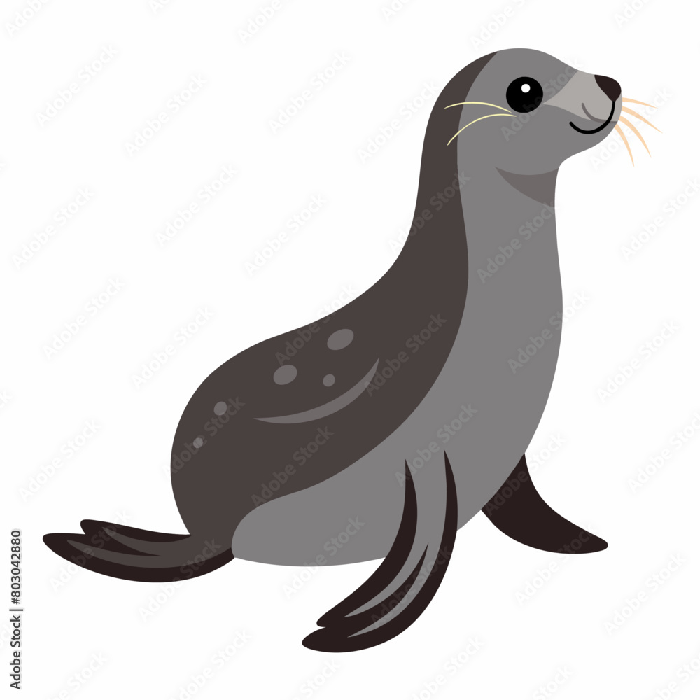 seal vector illustration, solid white background (5) seal vector illustration, solid white background (5)