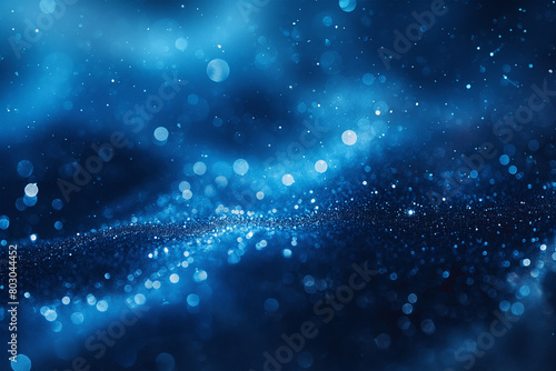 Abstract blue technology background, ai technology