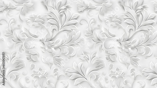 Simple Plain White Background
