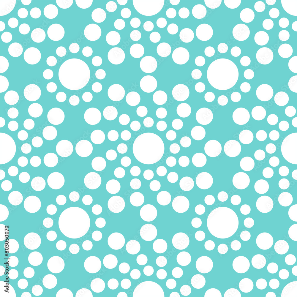 Seamless pattern with polka dot circles vector artistic print for textile paper decor wallpaper background endless creative art Seamless pattern with polka dot circles vector artistic print for textile paper decor wallpaper background endless creative art