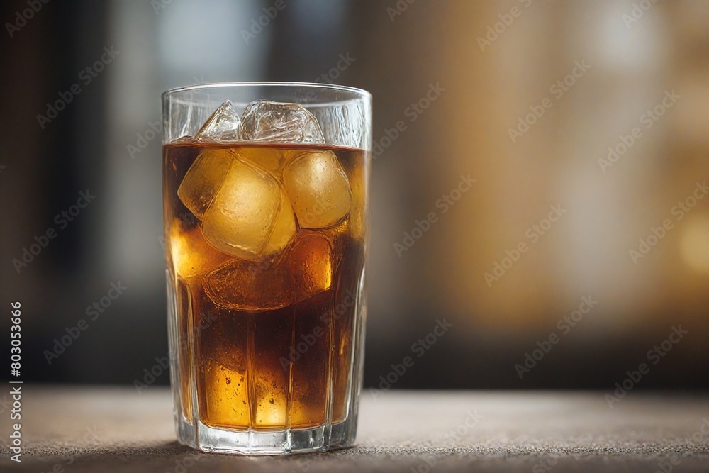 glass of cola glass of cola