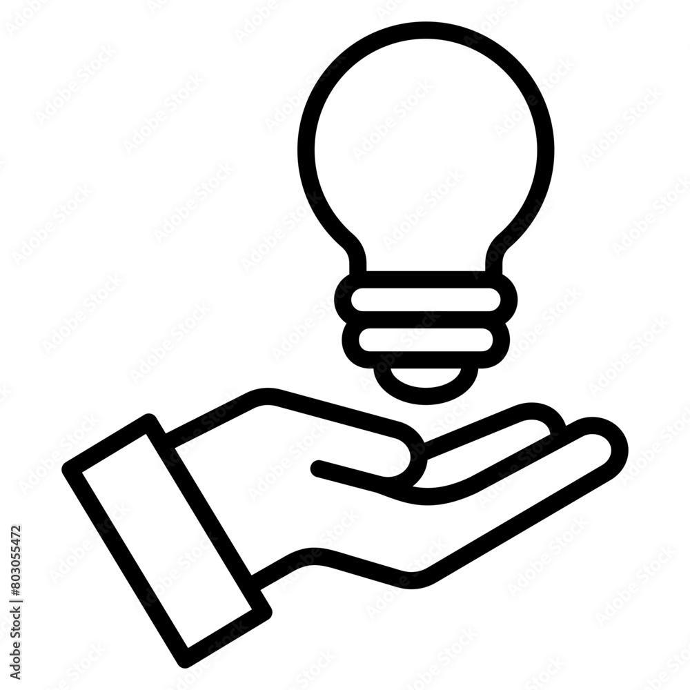 Fototapeta premium Invention Icon Element For Design