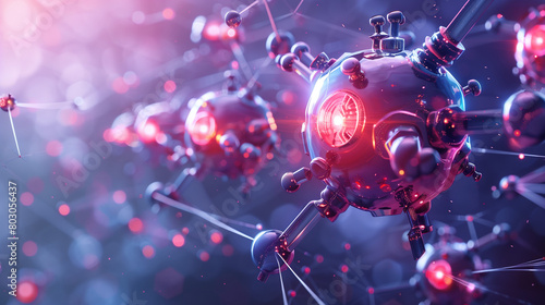 Nanobots at Work: Unleashing Molecular Precision in Nanotechnology photo