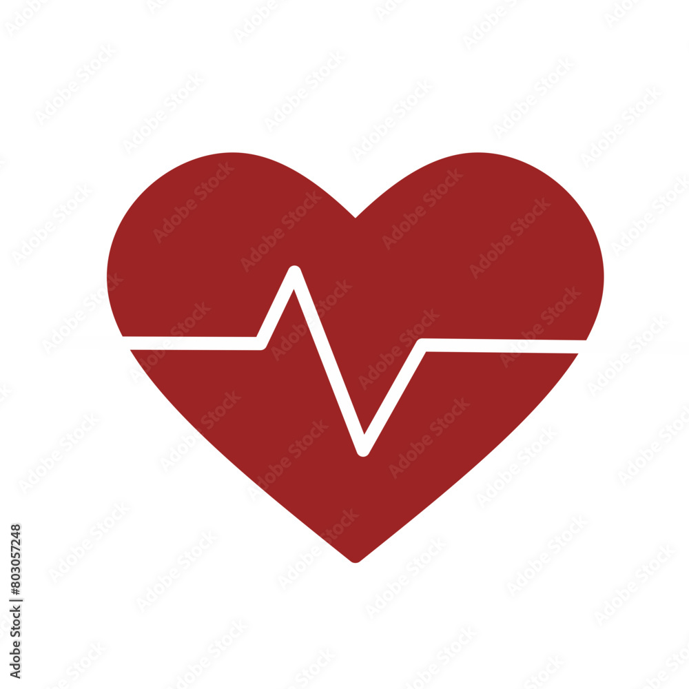 Heartbeat Icon Vector Illustration Logo Template Heartbeat Icon Vector Illustration Logo Template