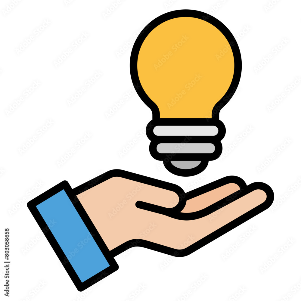 Fototapeta premium Invention Icon Element For Design