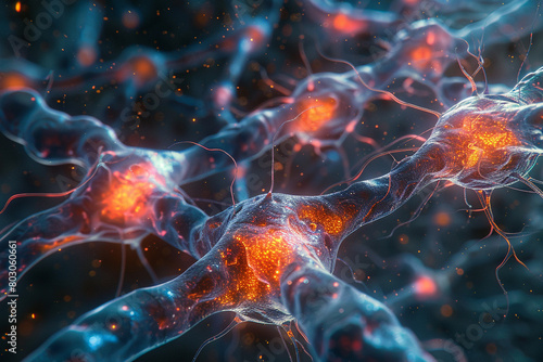 Visualization of neural stem cell differentiation into neurons and glial cells for regenerative medicine.